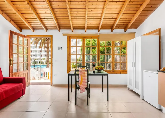 102 Bright With Pool View Appartement Playa Feñabe